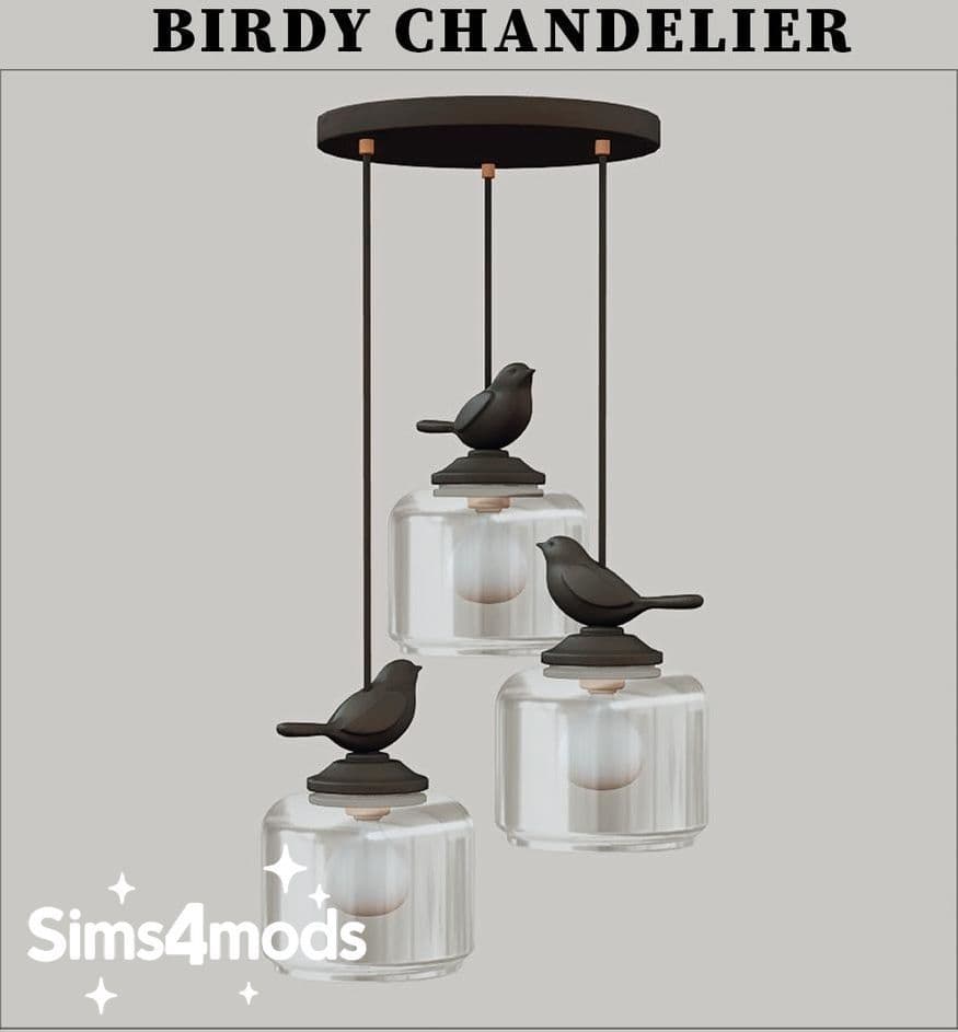 Скриншот мода Люстра Birdy Chandelier